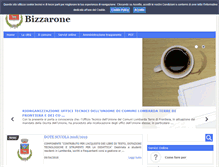 Tablet Screenshot of comune.bizzarone.co.it
